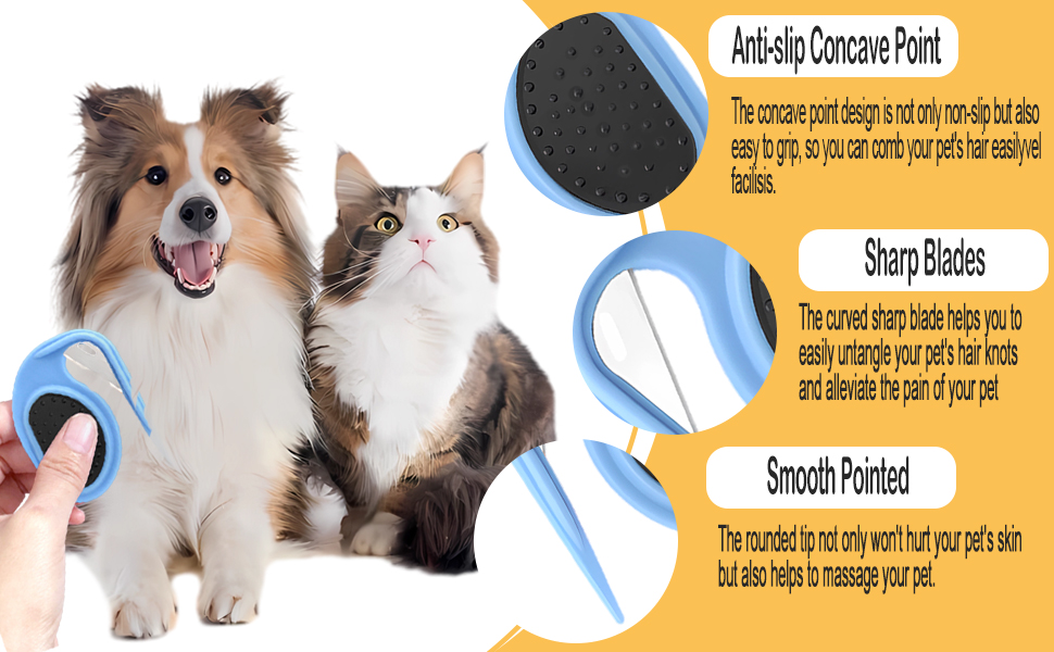 pet kontting comb for cat