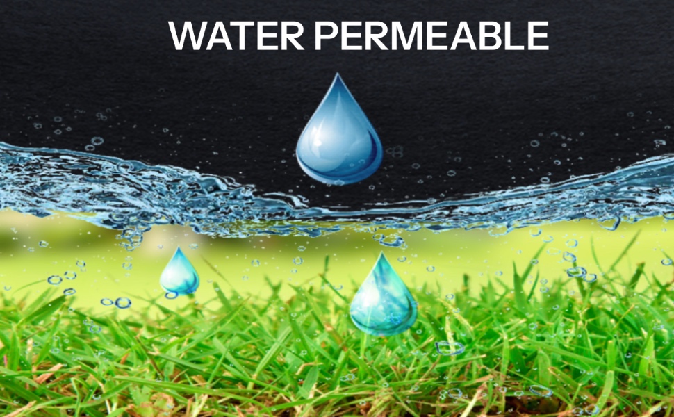 VOLVEX Landscape Fabric 4x100 ft, NonWoven 8 OZ Geotextile