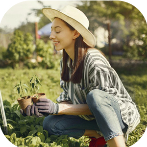 DEWINNER Ensemble D'Outils De Jardin, 3 Pièces Lady Main Plantation Jardinage Cadeau, Poignée Ergonomique, Succulent Bonsaï Lady Plante Outil, Sécateur, Pelles,râteau à Main 16 En cadeau à un ami
