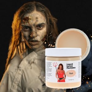 Flesh Girl Makeup, Flesh Body Paint, Fake Scars and Wounds