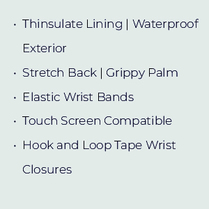 TuffRider Ladies Waterproof Thinsulate Riding Gloves