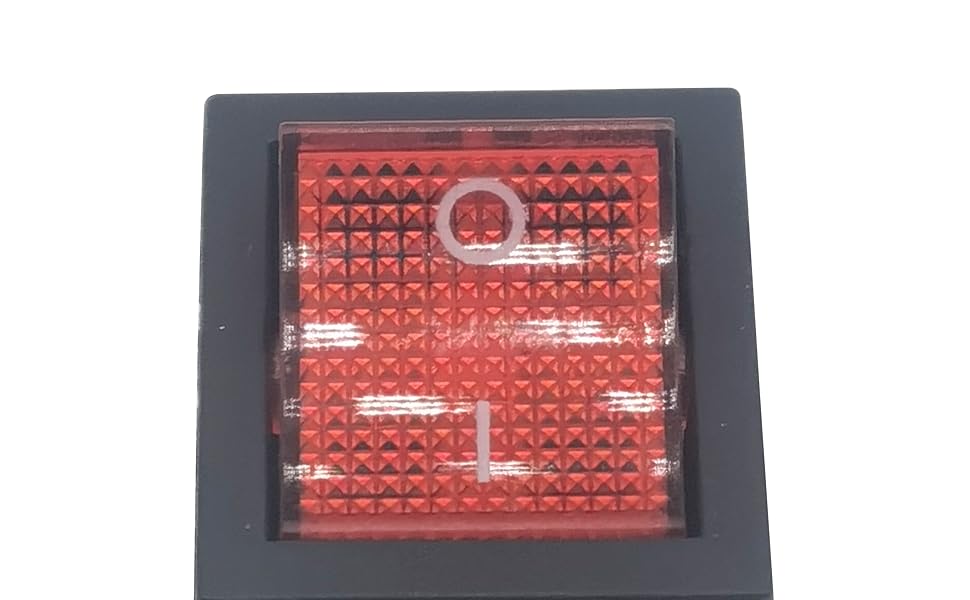 Amazon.com: KCD4 4 Pin Red Rocker Switch Suitable for Water