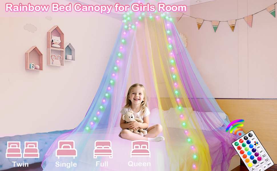 bed canopy for girls