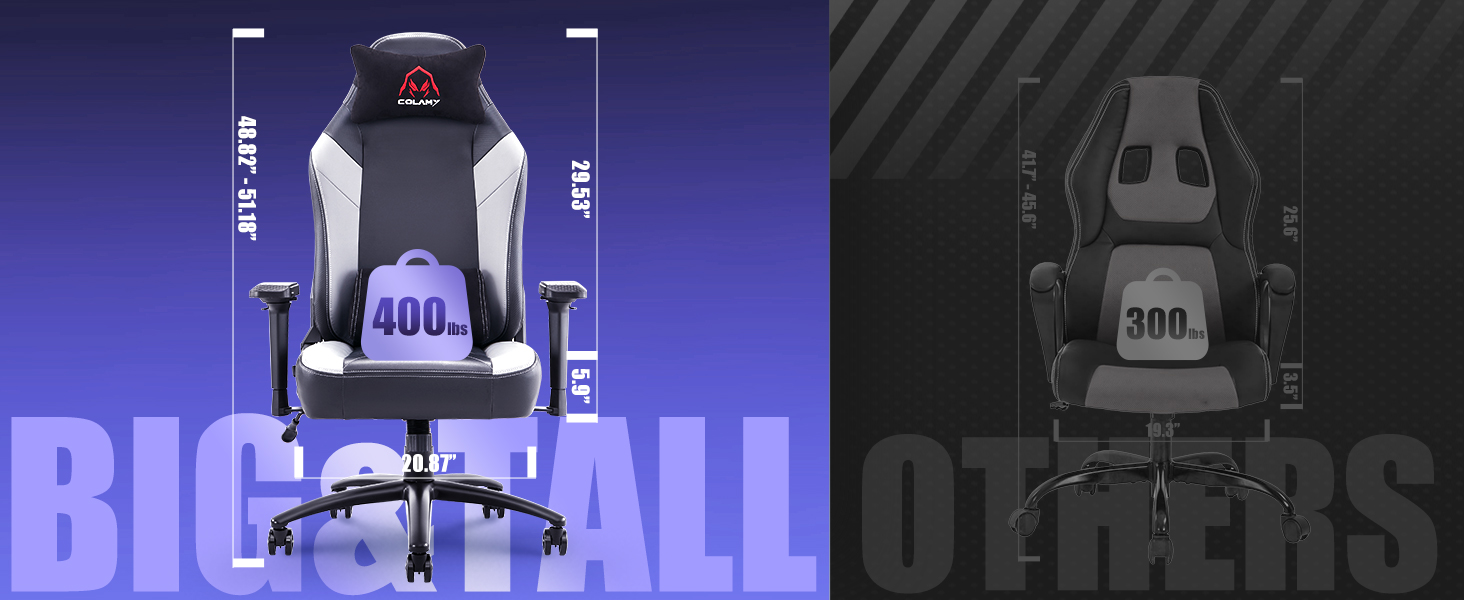 gaming chair heavy duty
