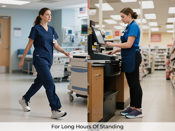 NORTIV 8 Womens Walking Shoes Cushion Running Tennis Shoes