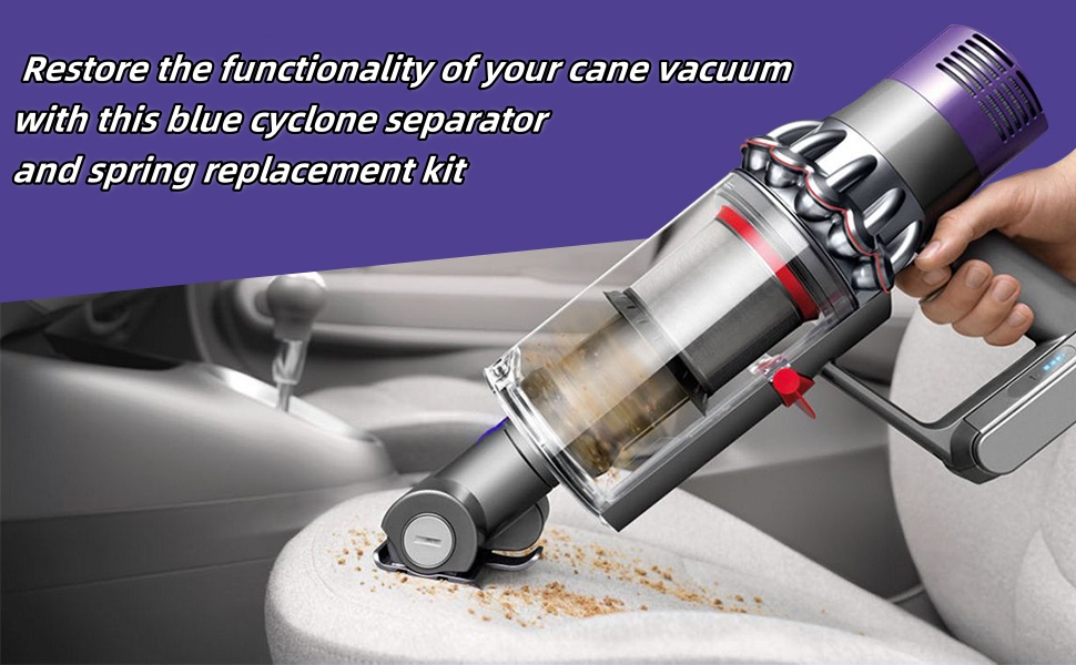 StickVacuum ダイソン掃除機用ブルー　リリース キャッチ&スプリング Amazon.co.jp: superbobi スティックバキューム ブルー リリース