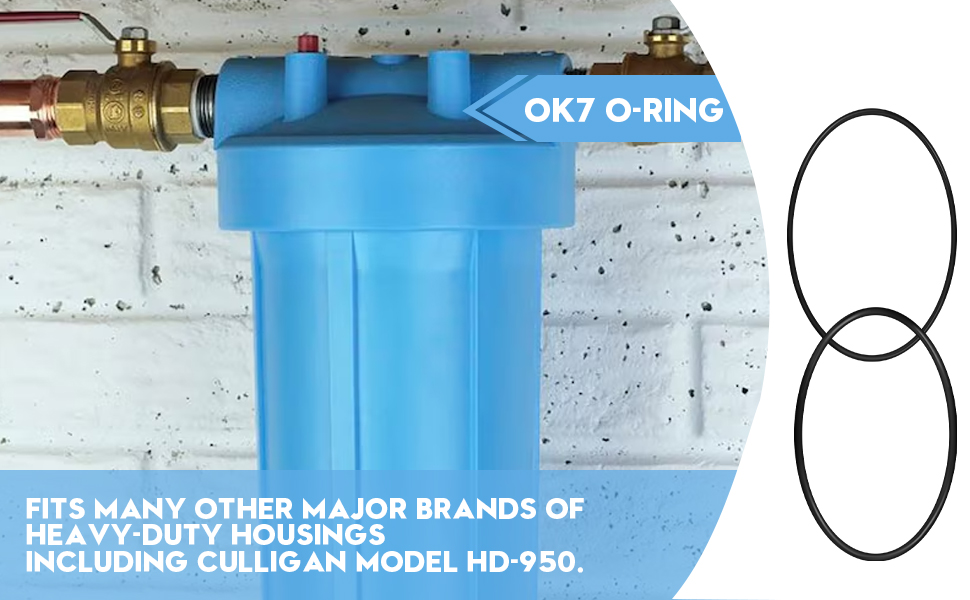 O-Ring Fits for Heavy Duty Big Blue Water Filter Housings