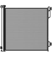 SPACEANY Retractable Safety Baby Gate or Mesh Dog Gate,Durable Portable Mesh Retractable Gate,Eas...