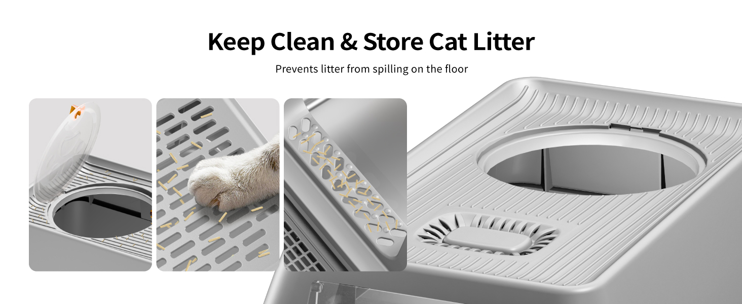 odorless cat litter box