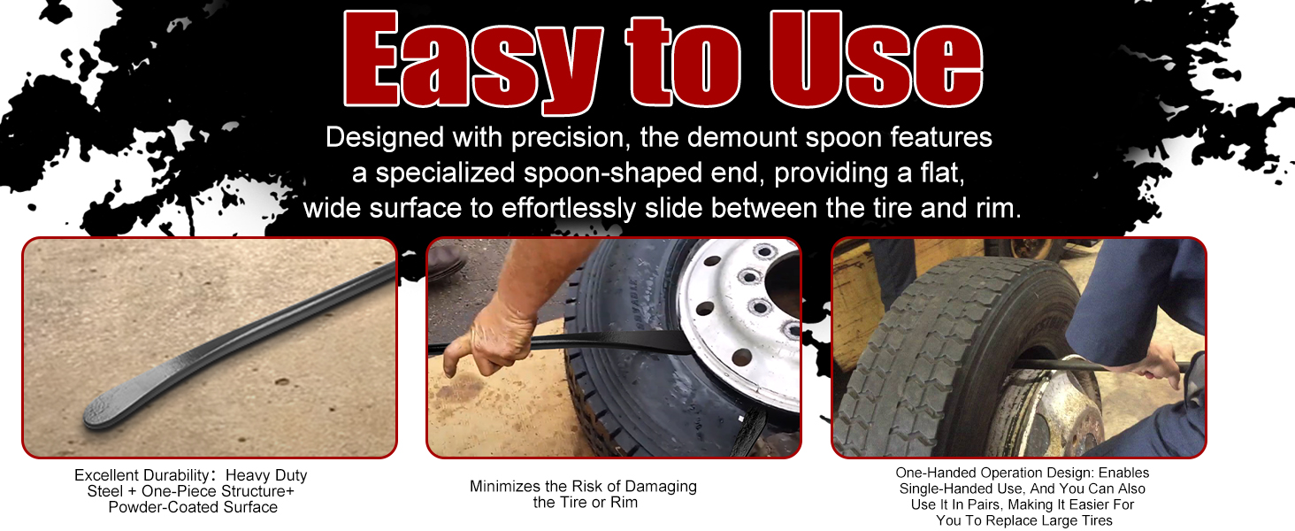 tire changing spoons