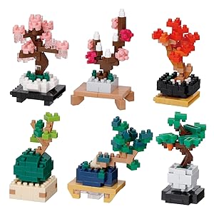 ☆レア nooka フィギュア　nookanooka mini Amazon.co.jp: カワダ(Kawada) ナノブロック ミニナノ 盆栽 (BOX
