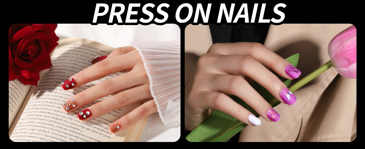 Teenitor Press-On Nails Application
