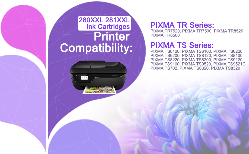 RETCH Compatible Ink Cartridges Replacement for Canon 280