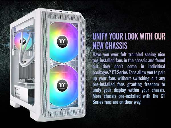 Amazon.com: Thermaltake CT200 ARGB PWM Fan Single Pack, PWM