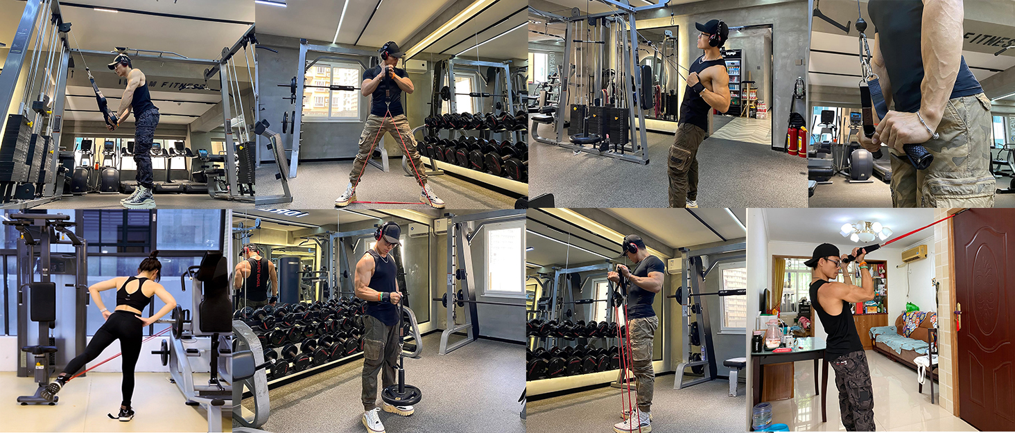 PANTIK Gym Cable Machine Attachments