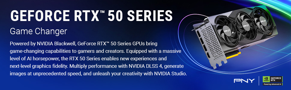 PNY GeForce RTX 5070 Ti Overclocked Triple Fan GPU