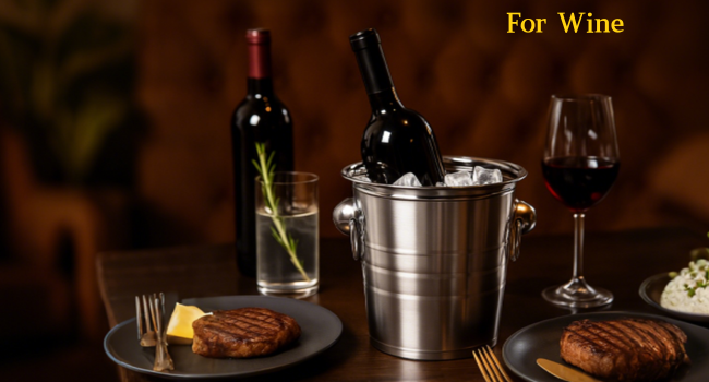 Ice Bucket with Handles