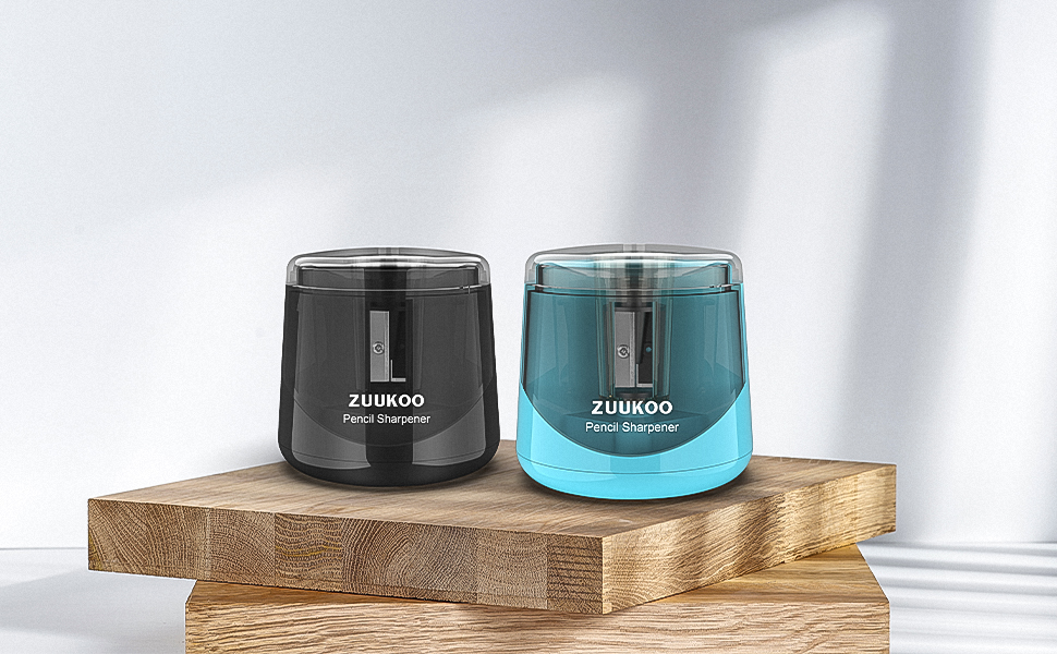 Zuukoo Electric Pencil Sharpeners, Battery Powered for