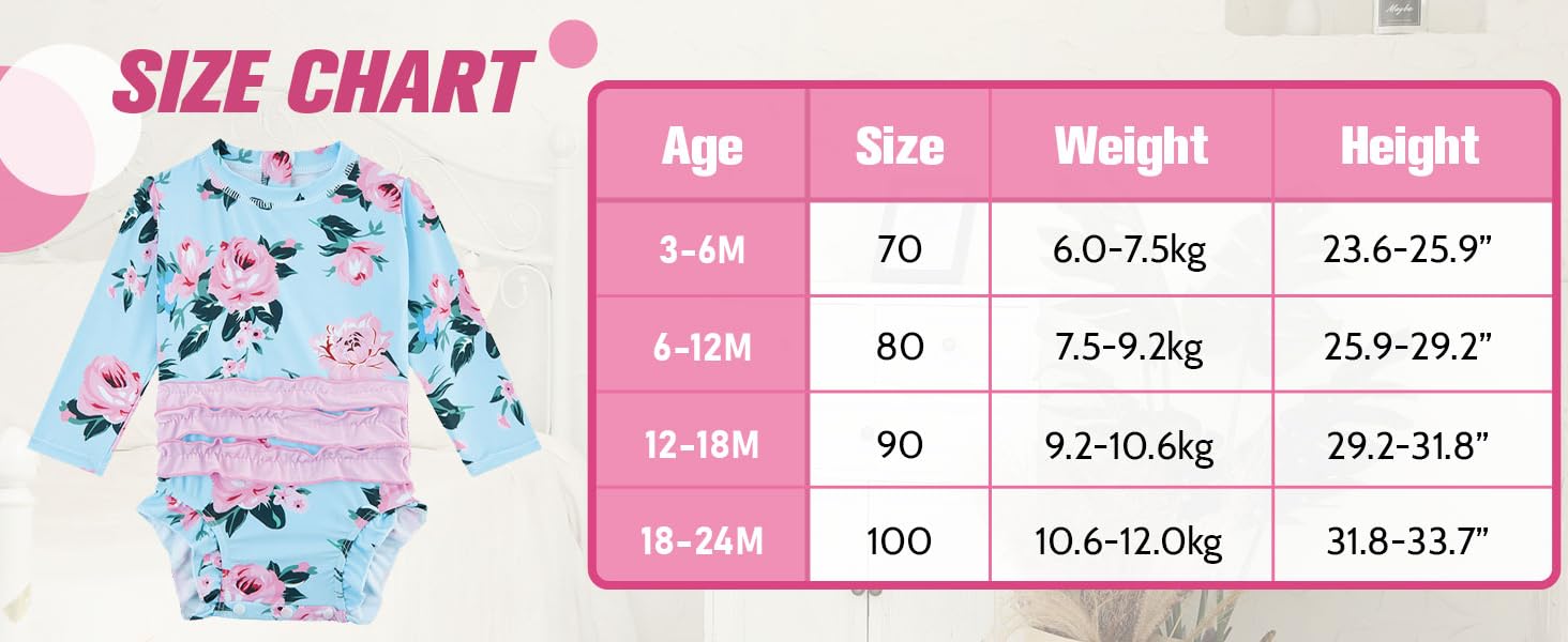 baby girls bathing suit