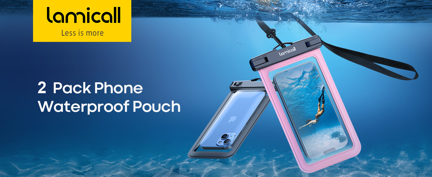 waterproof phone pouch