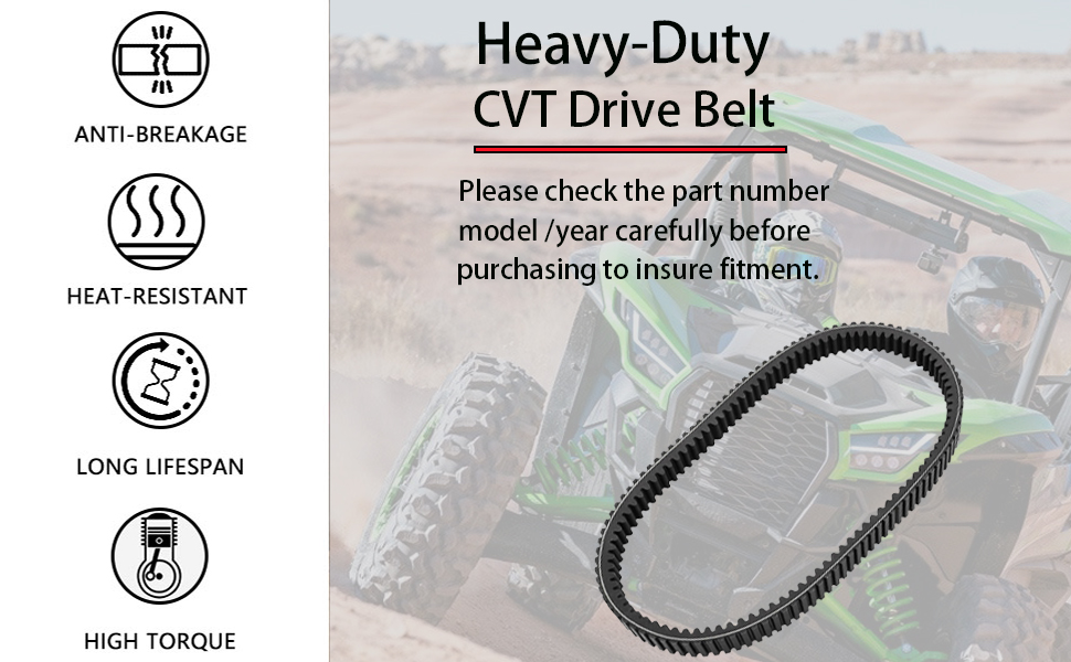 Amazon.com: 59011-0047 Drive Belt Compatible with Kawasaki