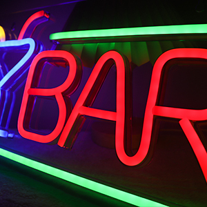 bar neon sign light led decoration wall man cave