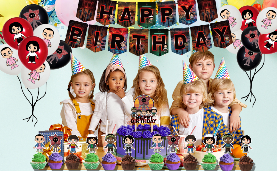 stranger things party supplies