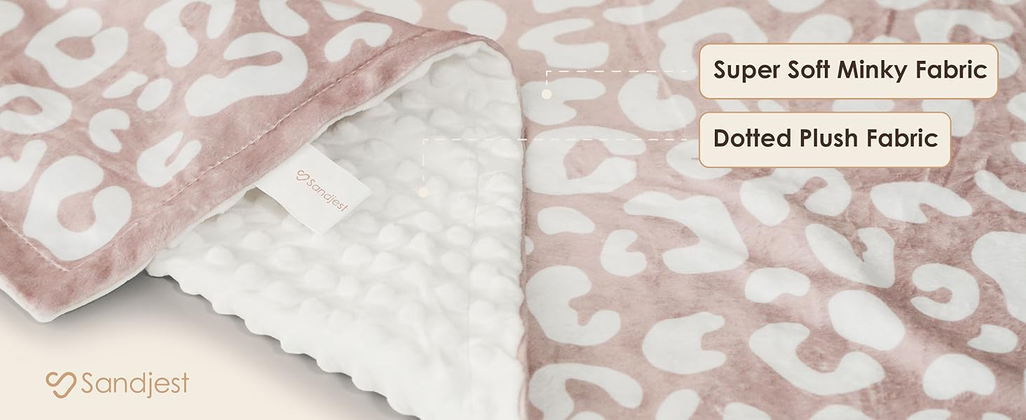 SANDJEST The CuddleDot Baby Blanket
