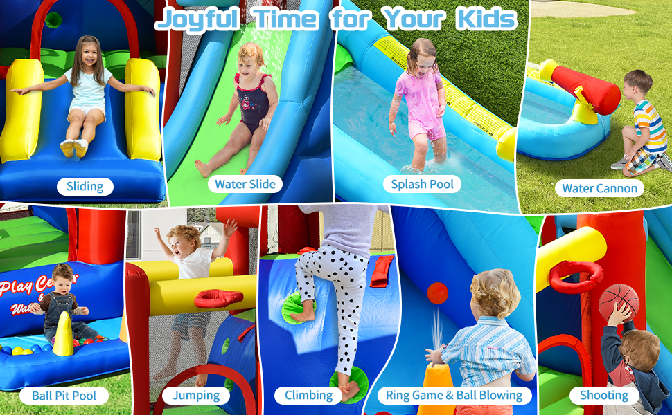Multiple Attractive Playing Areas