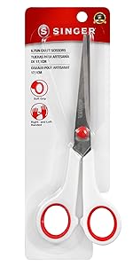 Craft scissors with comfort grip