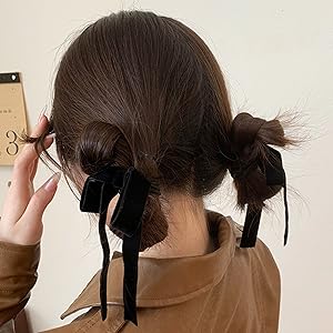 DAISY LIN ベルベットヘアゴム 2個セット DAISY LIN ベルベット