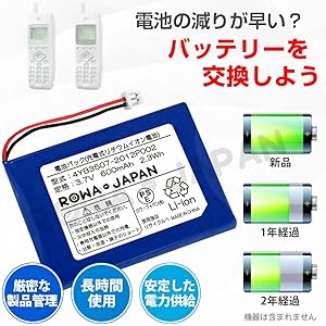 Amazon | OKI対応 コードレス 電話機 UM7588 デンチパック 子機