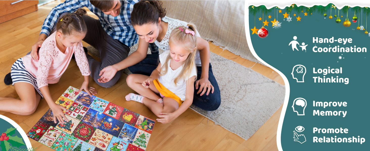 Advent Calendar 2024 Christmas Jigsaw Puzzle