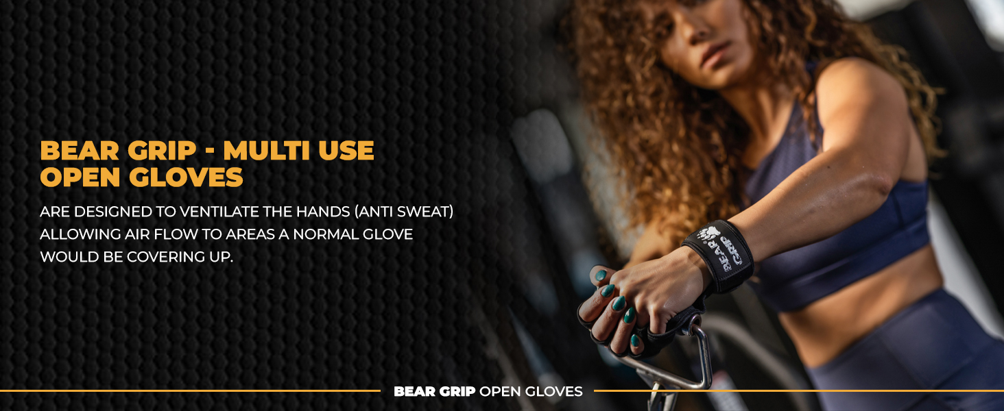 open gloves