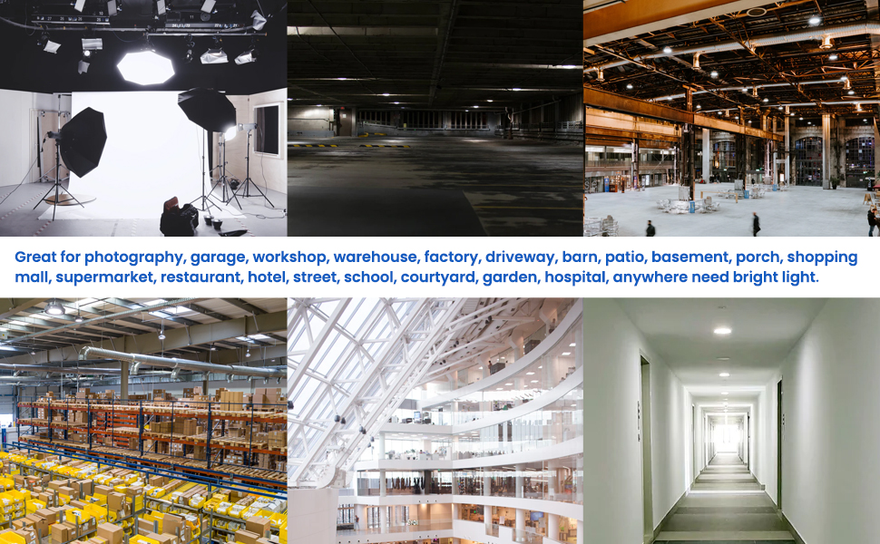 Bonlux E27 Photo Studio Bulb, 40W LED Studio Light Bulb 5500K for