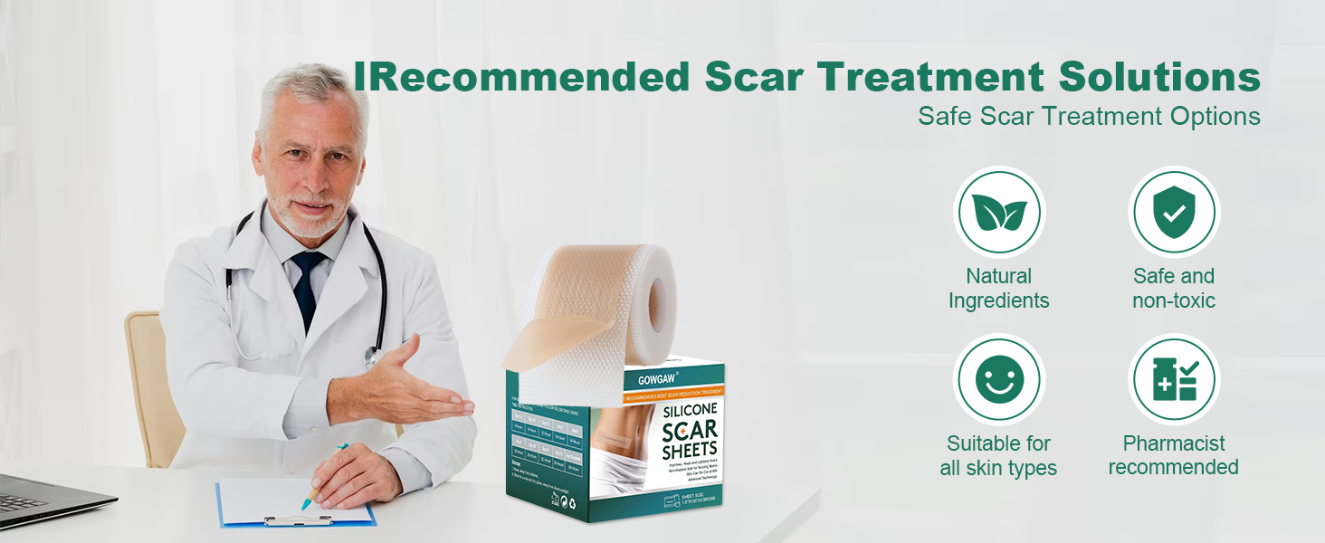 Silicone Scar Strip