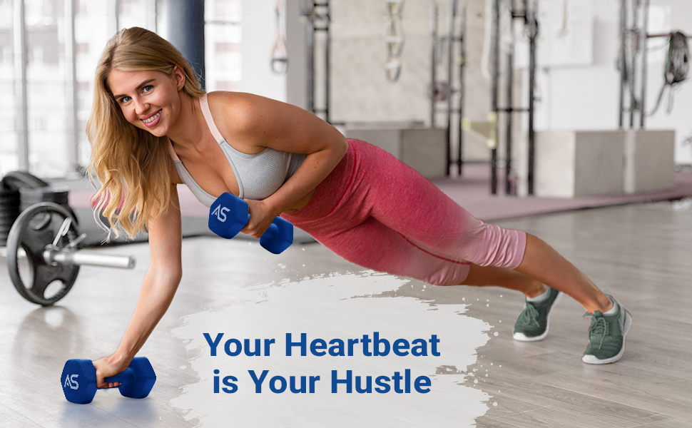 Neoprene Dumbbell Set for fitness