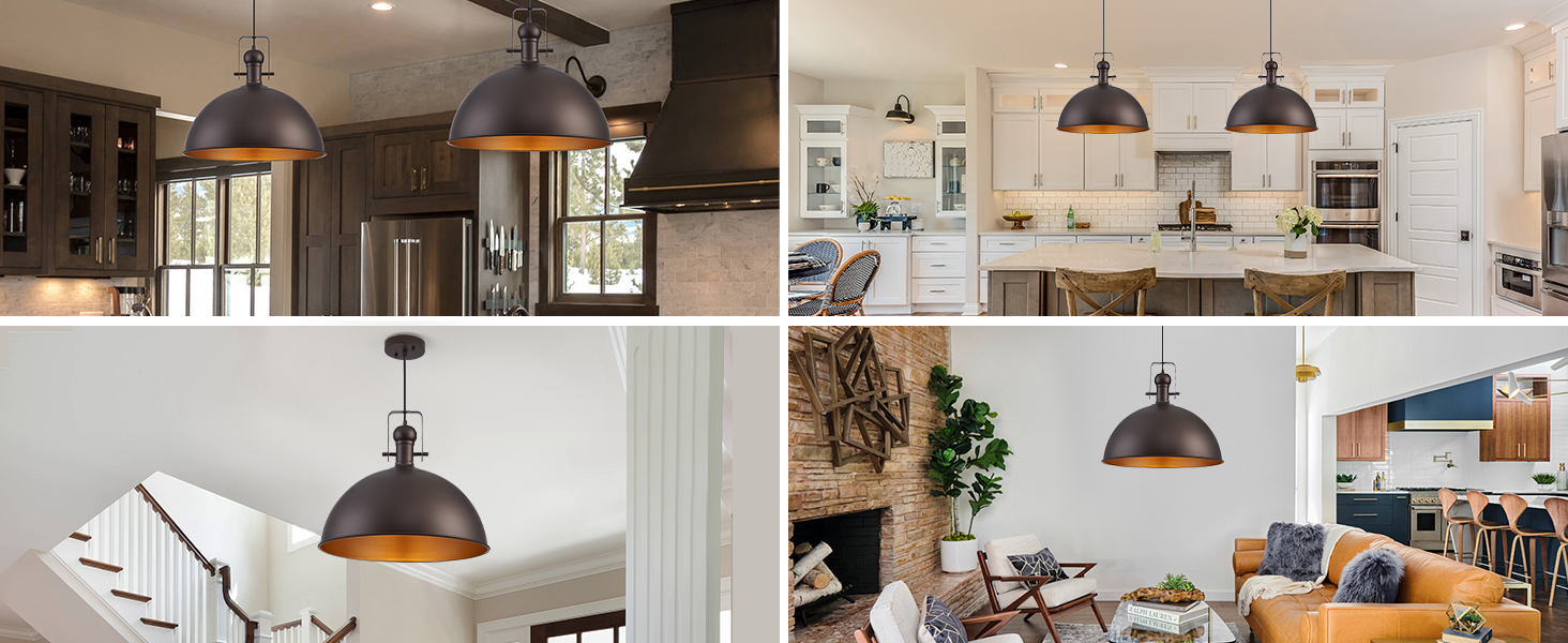 dome pendant lights