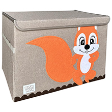 Animal Toy Box with Lid