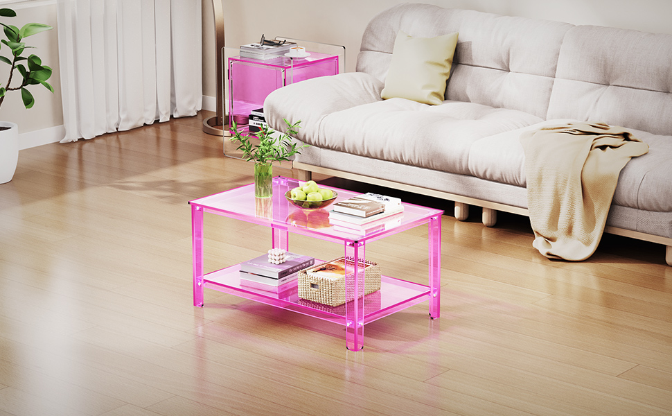 solaround Acrylic Side Table