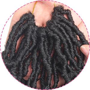 18 inch Goddess Nu Soft Locs Crochet Braiding Hair