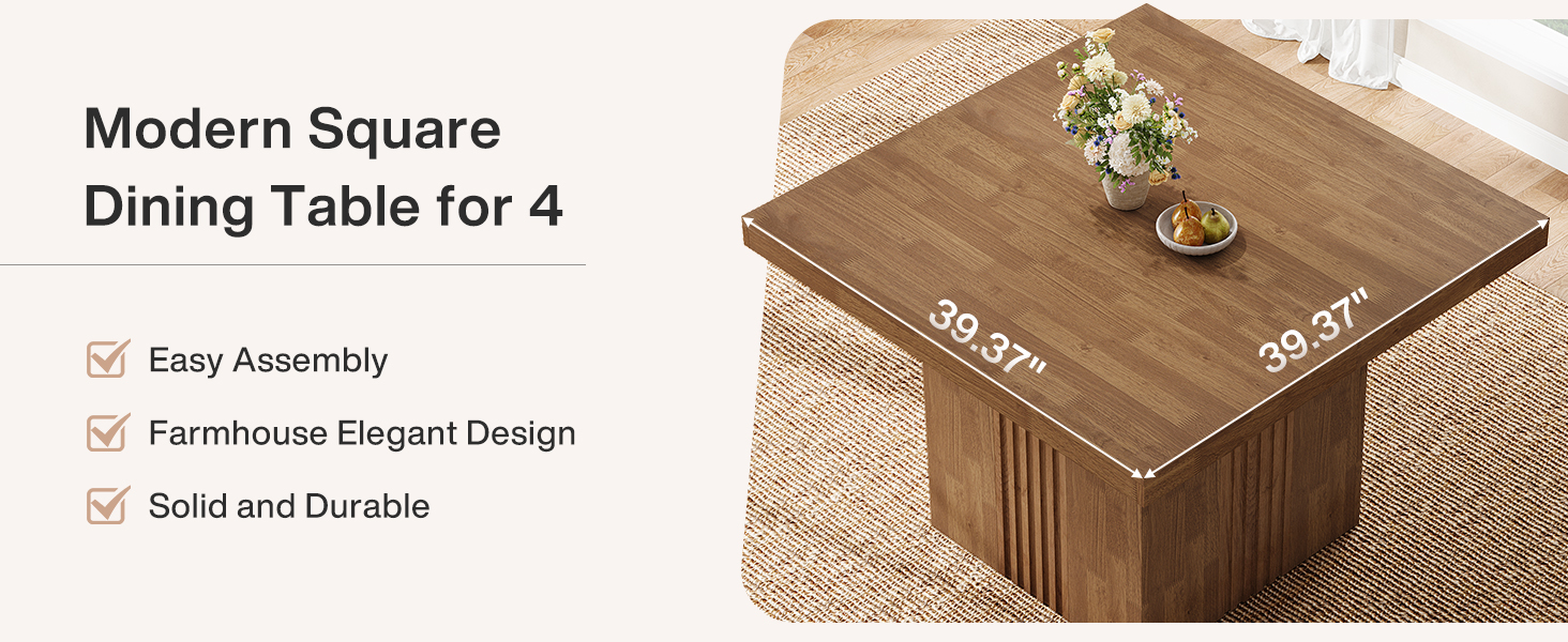 rustic dining room table