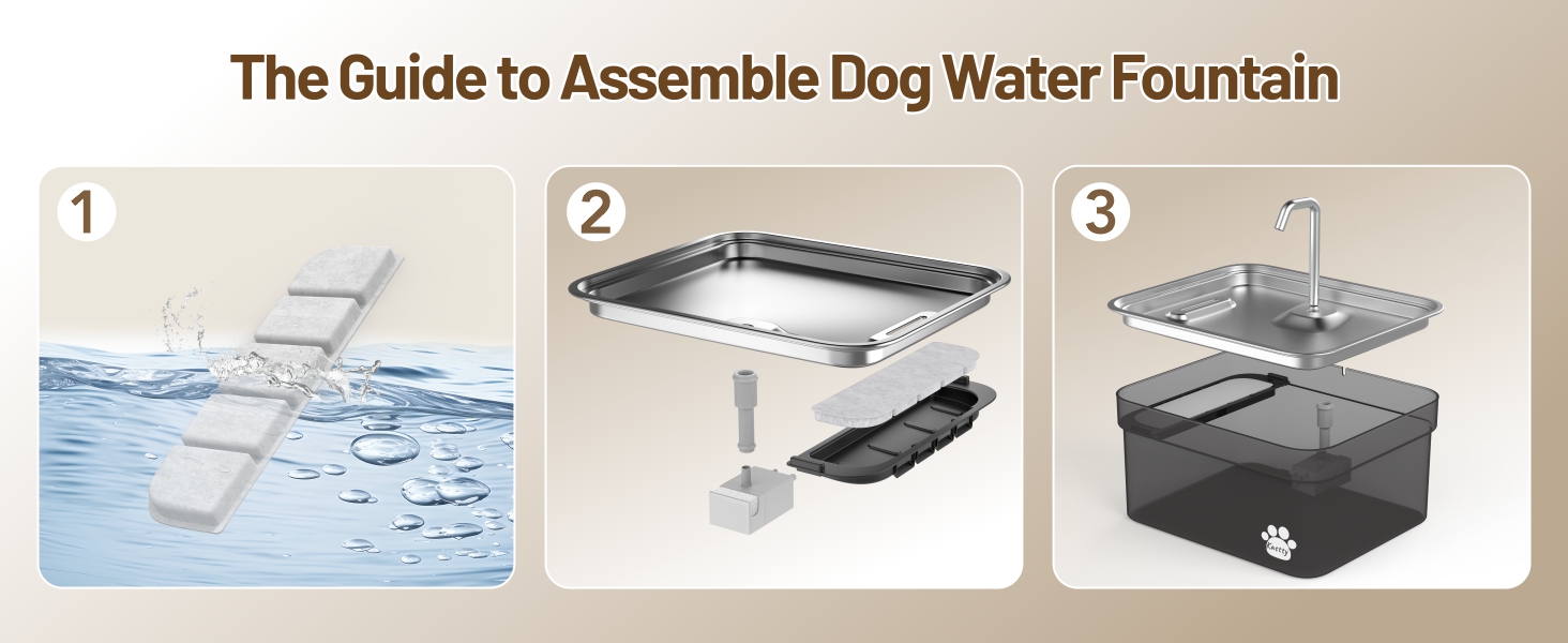 water fountain dog bowl