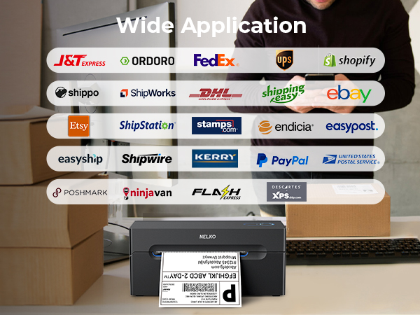 shipping label printer