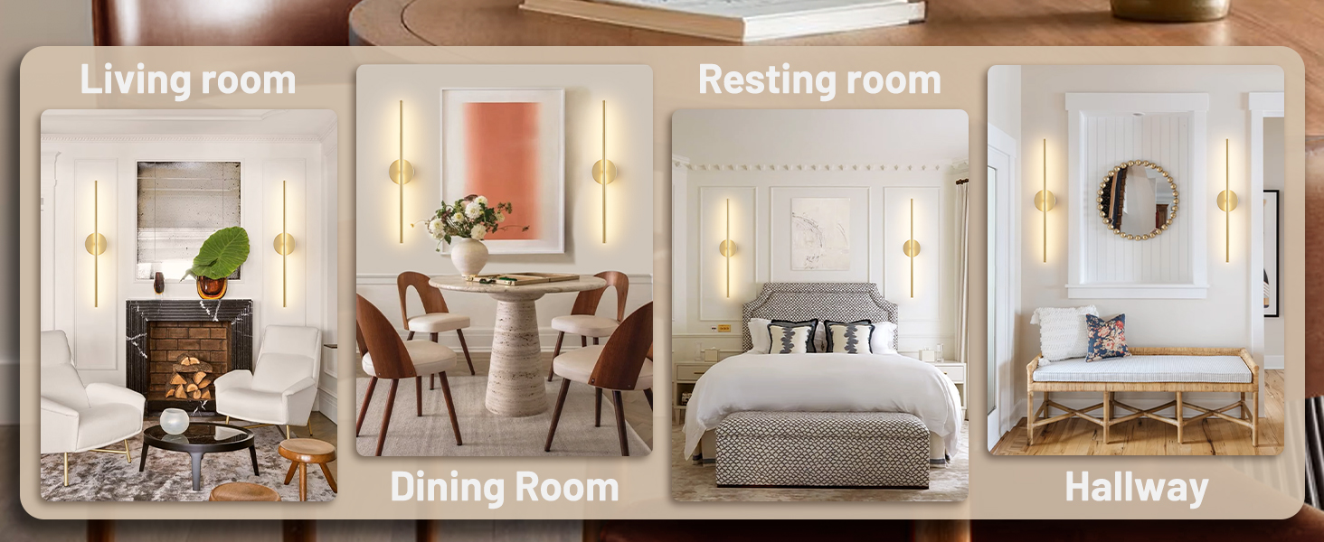 Removable Battery Operated Wall Sconces