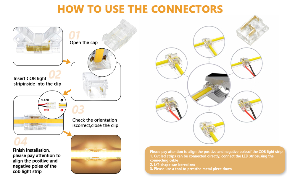 led strip connectors
