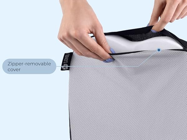 cushion for office chair with zipper removable cover seat cushion for chair washable cover