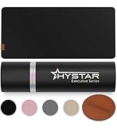 Hystar Executive Series | Made from an Innovative Linen Fabric | 5mm Thick, Smooth Stitched Edges...