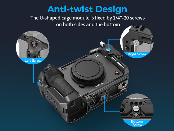 Amazon.com : SmallRig Cage for Sony FX30 FX3 with Cable