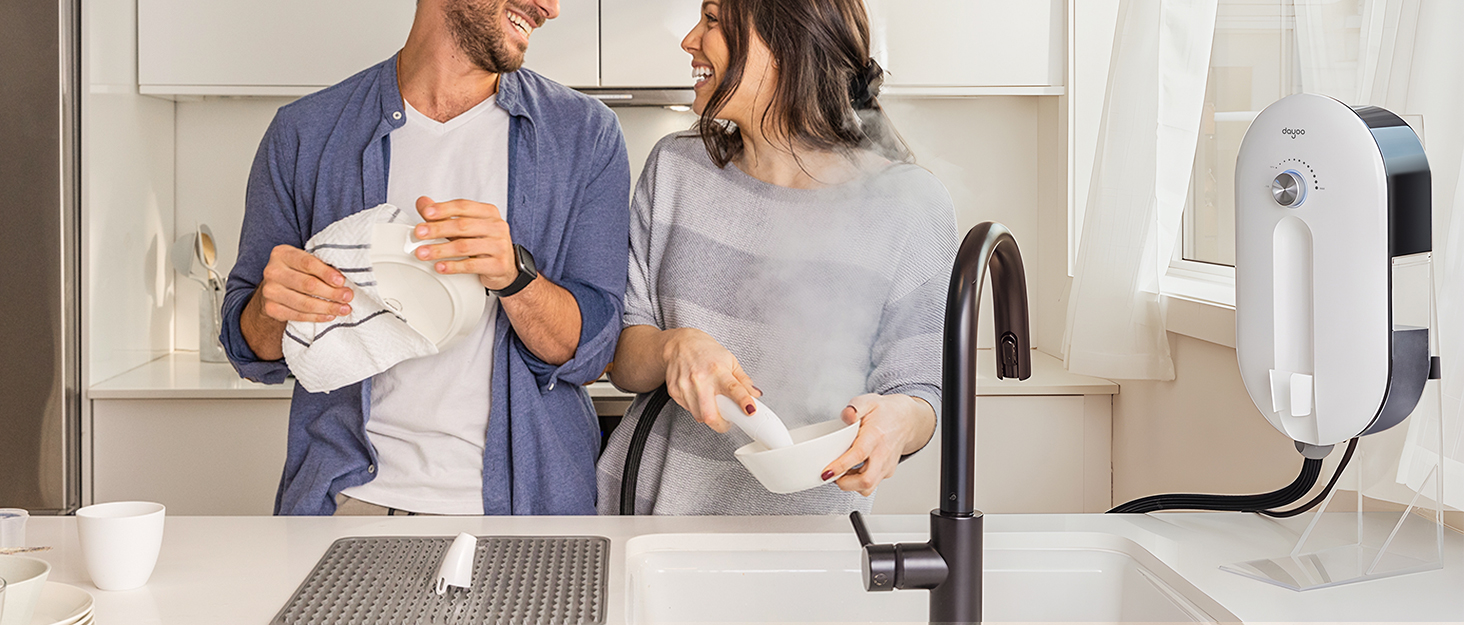 DAYOO Handheld Steam Cleaner 10s Fast Heating to 221°F